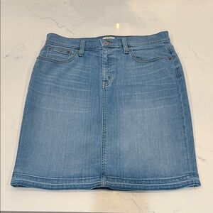 J.Crew Denim Skirt – Classic Light Wash